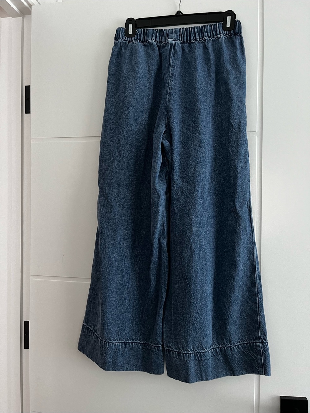 Z Supply Wide-Leg Pull-On Pants in indigo - Picture 3 of 5
